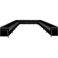 thumbnail image 1 of Flash Furniture Hercules Imagination Series 16-Piece Sectional Configuration in Black, 1 of 5