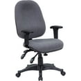 thumbnail image 1 of Flash Furniture Hercules Mid-Back Multi-Functional Computer Chair, Gray, 1 of 2
