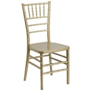 Flash Furniture Hercules Premium Series Chiavari Chair for Formal Events and Banquets, Gold