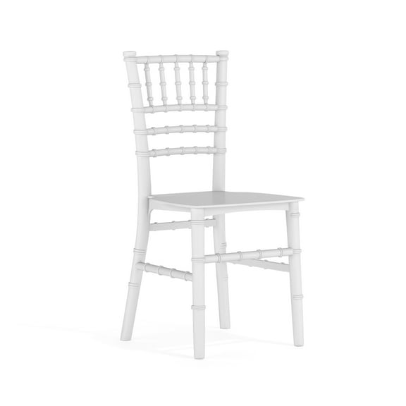 Flash Furniture Hercules Series Children's Event Chiavari Chair for up to Age 6, White