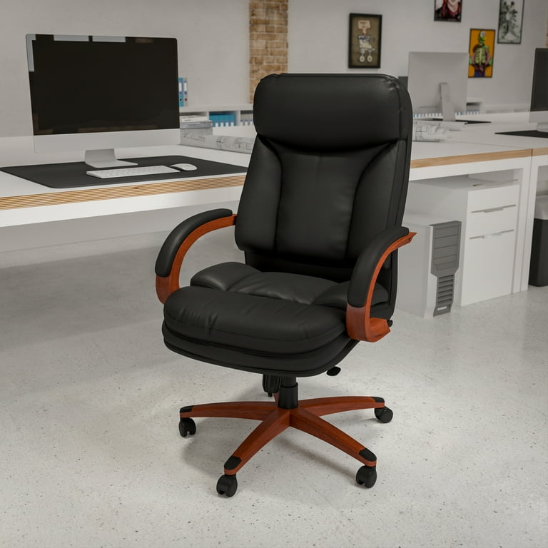 https://i5.walmartimages.com/seo/Flash-Furniture-High-Back-Black-LeatherSoft-Executive-Ergonomic-Office-Chair-with-Synchro-Tilt-Mechanism-Mahogany-Wood-Base-and-Arms_dae0d6ab-ec8f-41bc-9eb6-cc186547f39c.e71ed7d4e923c2e48c5815a02e776a31.jpeg?odnHeight=768&odnWidth=768&odnBg=FFFFFF