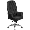 thumbnail image 1 of High Back Traditional Tufted Leather Multifunction Executive Swivel Chair with Arms, 1 of 4