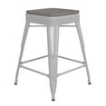 thumbnail image 1 of Flash Furniture High Backless Counter Height Bar Stool, Gray, 1 of 12