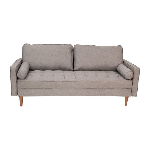 Flash Furniture Hudson Living Room Sofa, Slate Gray Fabric