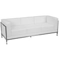 thumbnail image 1 of Flash Furniture Imagination Leather Reception Sofa in White, 1 of 2