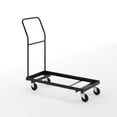 thumbnail image 1 of Flash Furniture Kaden Commercial Grade Steel L-Shaped Folding Chair Dolly, Black, 1 of 11