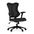 thumbnail image 1 of Flash Furniture Kale Ergonomic High-Back Swivel Office Chair with Adjustable Seat Height, Black, 1 of 20