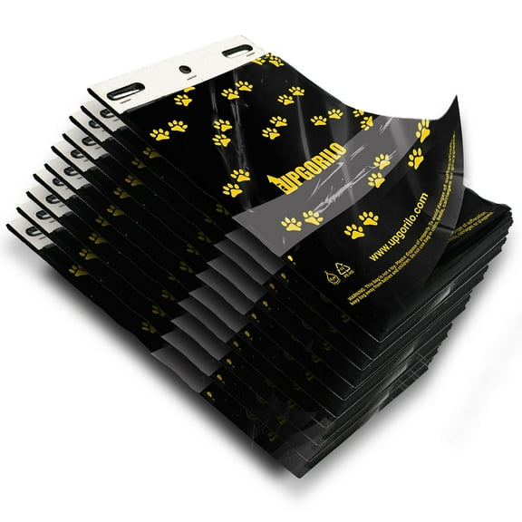 Flash Furniture Kessler Leak Proof Unscented Pet Waste Station Bags 100 Bags/Header 10 Headers/Pack