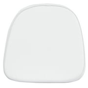 Flash Furniture Kids Soft White Fabric Chiavari Chair Cushion