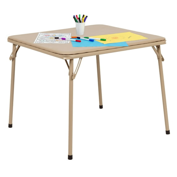Flash Furniture Mindy Kids Tan Folding Table