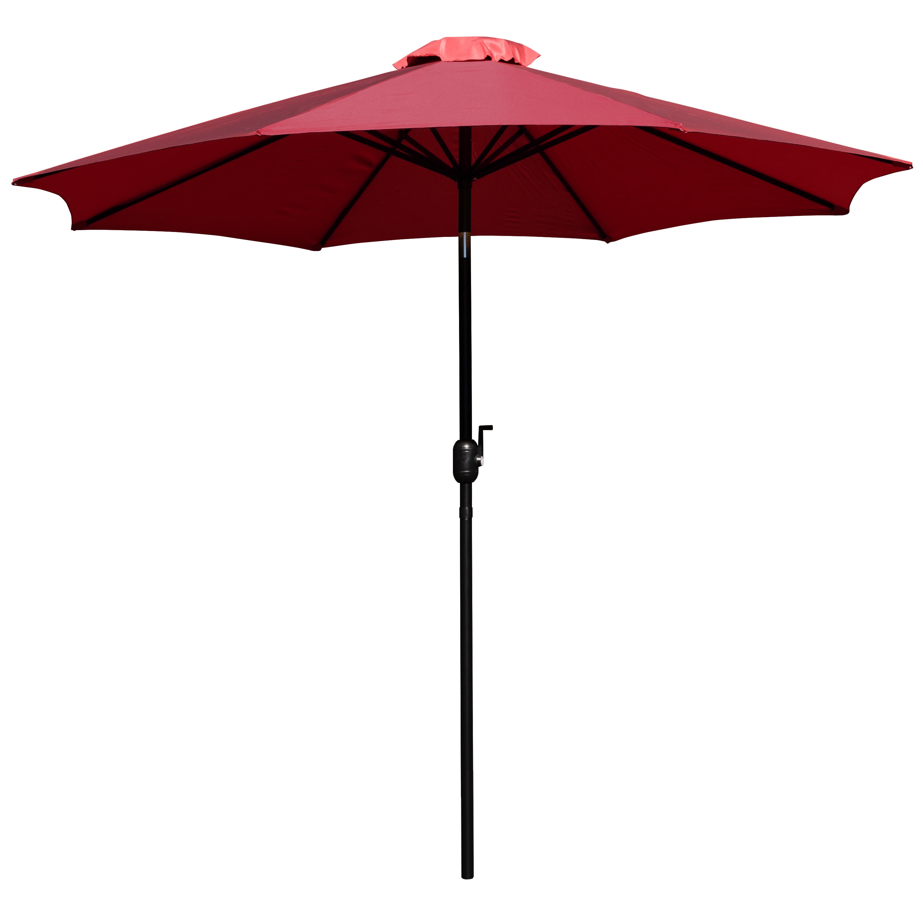 Kona 9 FT Red Round Umbrella with Aluminum Pole
