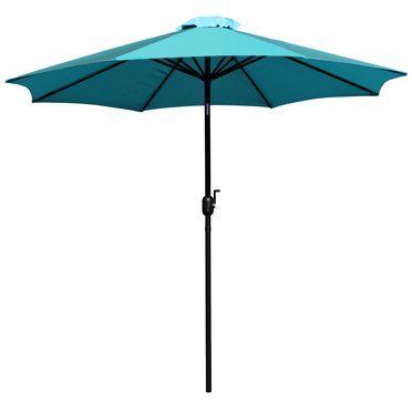 Flash Furniture Kona Series 8' Teal Octagon Patio Umbrella