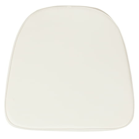 Flash Furniture Louise Soft Ivory Fabric Chiavari Chair Cushion