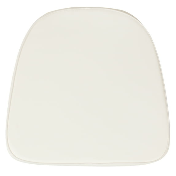 Flash Furniture Louise Soft Ivory Fabric Chiavari Chair Cushion