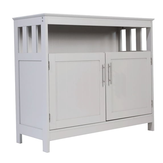 Flash Furniture Mayfield Classic Sideboard, Particle Board Gray
