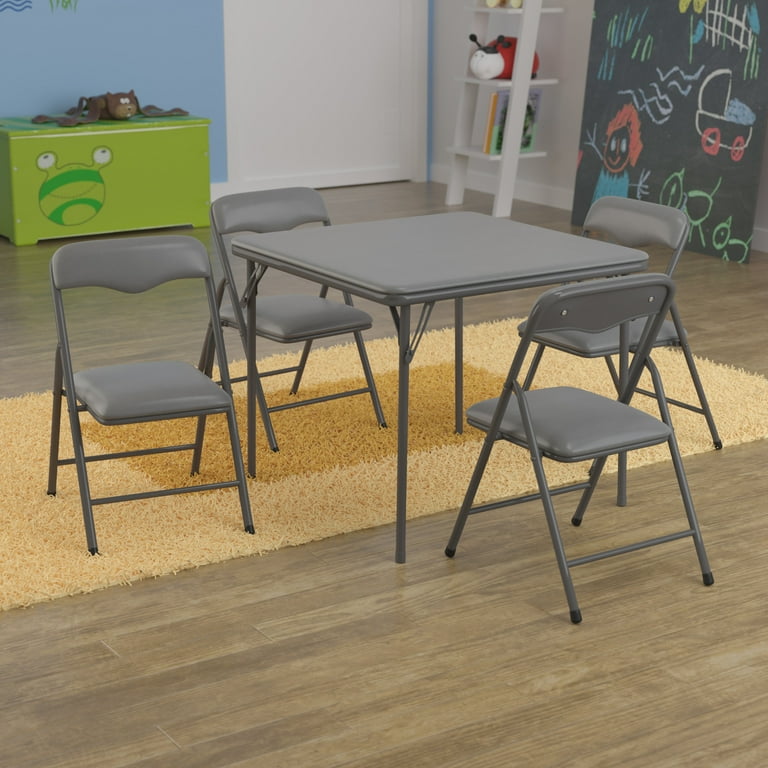 Mindy Children's 5-Piece Foldable Activity Table and Four Chairs - Main Image