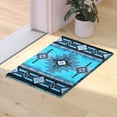 thumbnail image 1 of Flash Furniture Mohave Rectangular Southwestern Black, Grey, Turquoise Area Rug, 2' x 3', 1 of 7