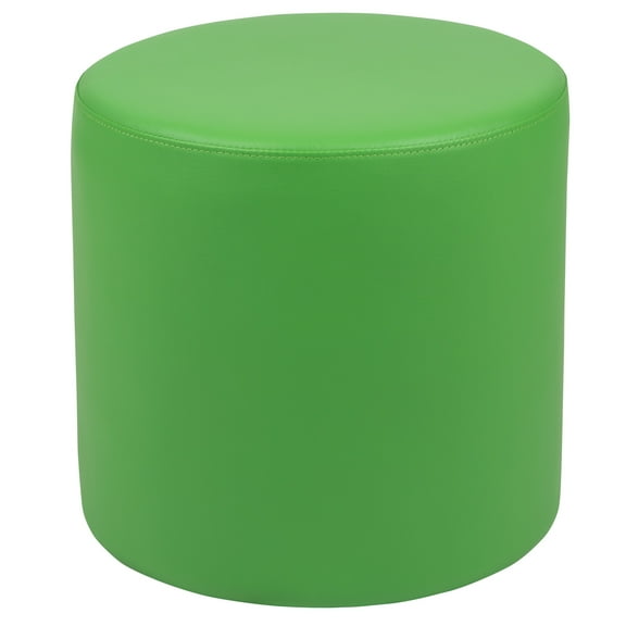 Flash Furniture Nicholas Soft Seating Flexible Circle for Classrooms and Common Spaces - 18" Seat Height (Green)
