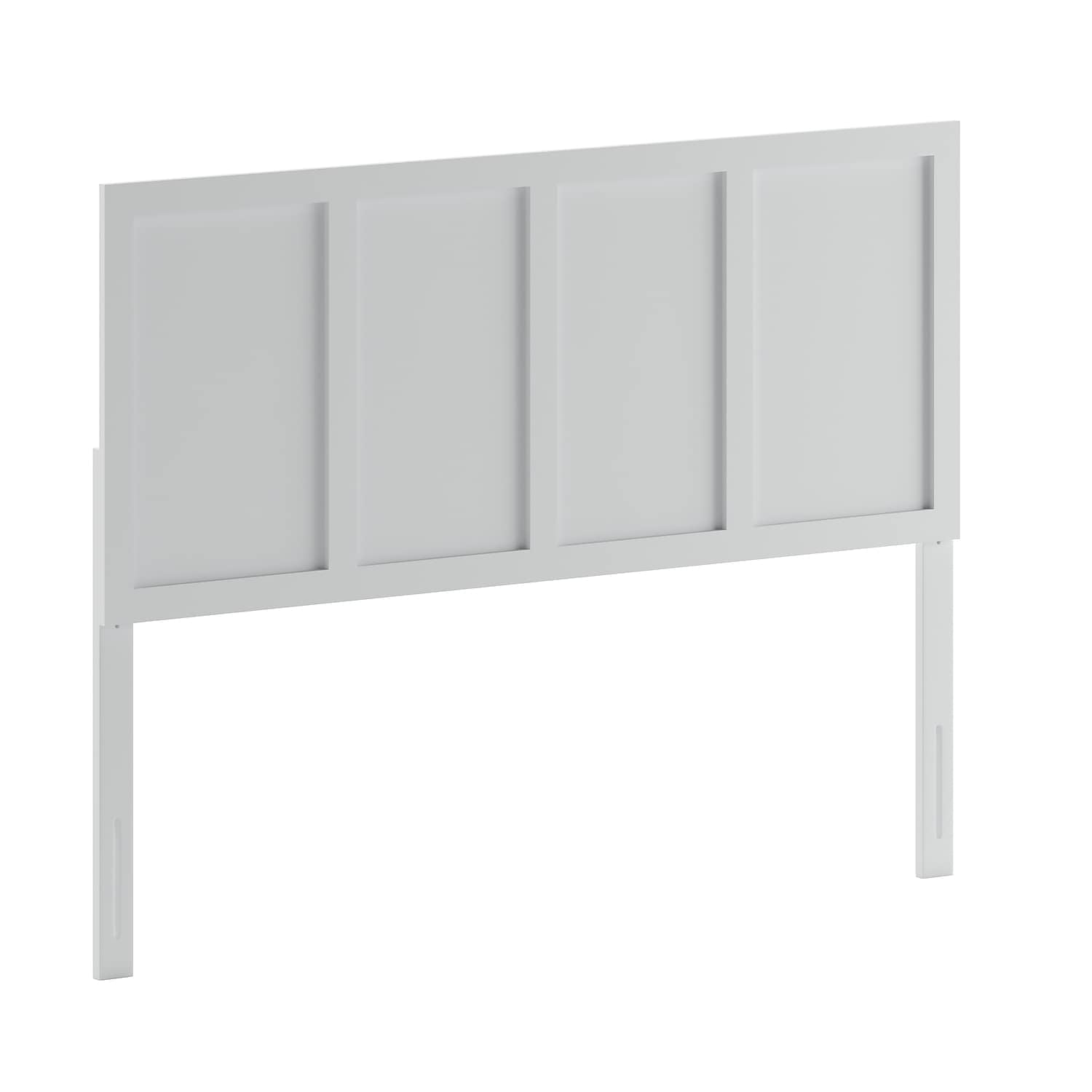 Flash Furniture Oliver Queen Size Wooden Four Panel Adjustable Headboard 61.25"W x 0.75"D x 41" - 51