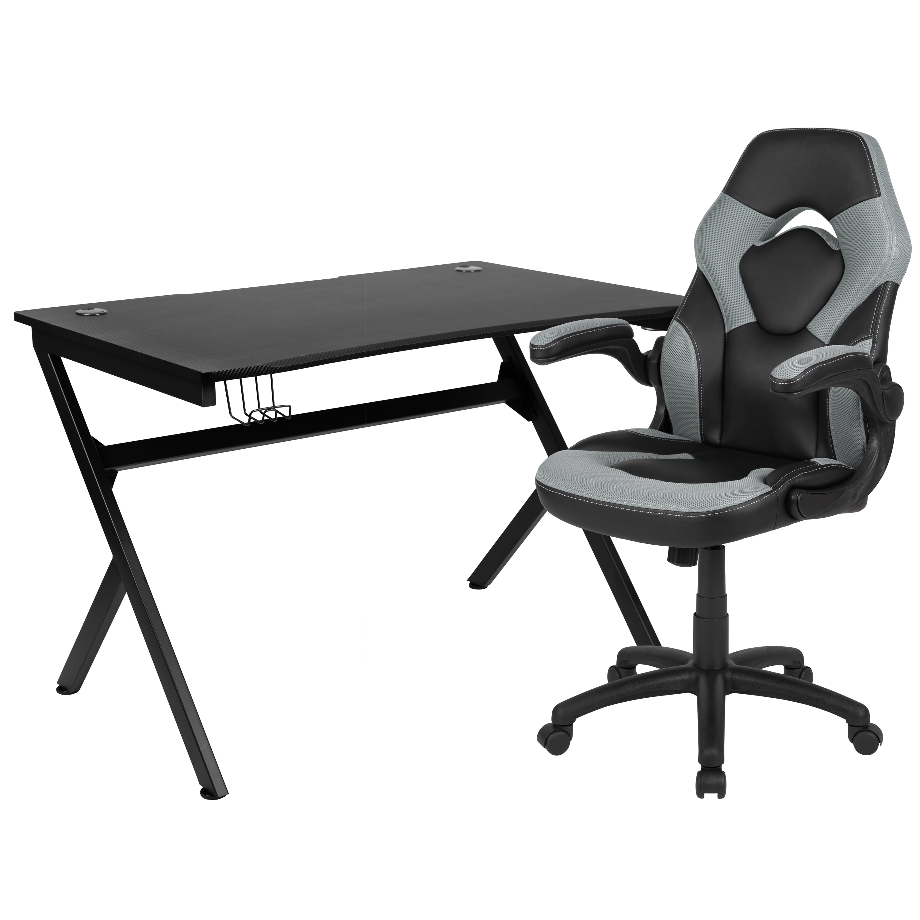 Black wire desk chair hot sale