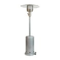 thumbnail image 1 of Flash Furniture Patio Outdoor Heating-Silver Stainless Steel 40,000 BTU Propane Heater with Wheels for Commercial & Residential Use-7.5 Feet Tall, 1 of 9
