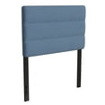 thumbnail image 1 of Flash Furniture Paxton Collection Twin Modern Fabric Upholstered Headboard, Blue, 1 of 12