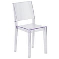 thumbnail image 1 of Flash Furniture Phantom Series Adult Molded Stacking Ghost Side Chair, Transparent, 1 of 12