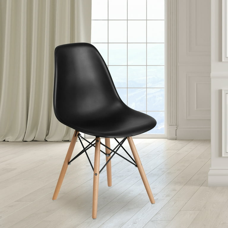 Clear chair black legs new arrivals