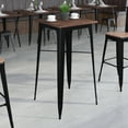 thumbnail image 1 of Flash Furniture Prince Pub Table, Black, 1 of 6