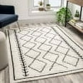 thumbnail image 1 of Flash Furniture Rectangular Bohemian Ivory Area Rug, 5' x 7', 1 of 7