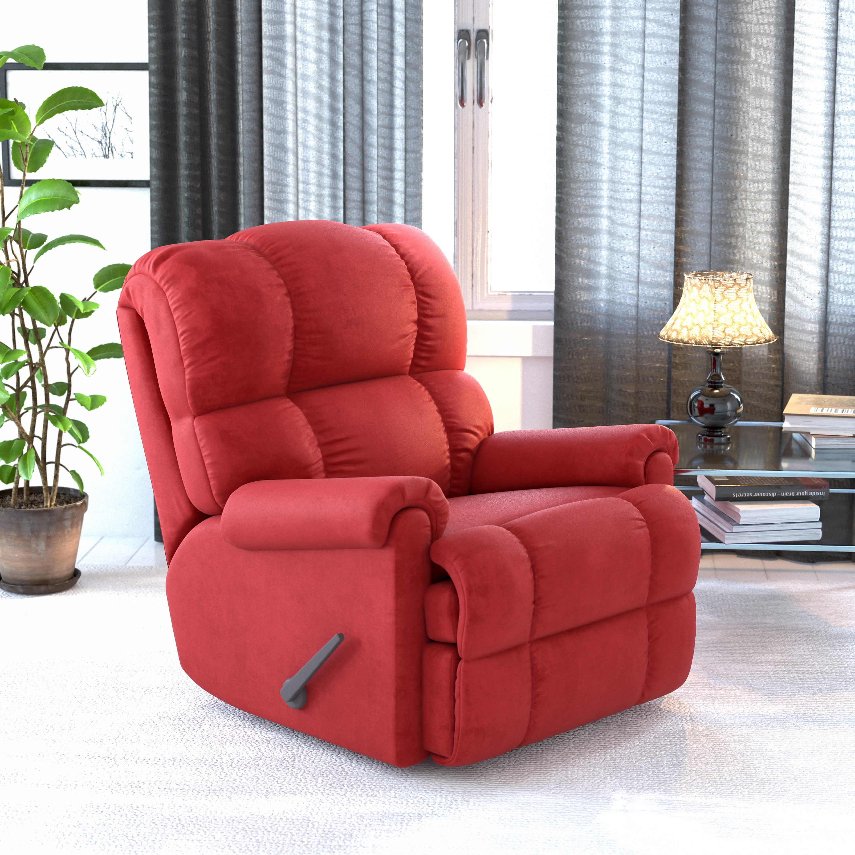 Flash furniture microfiber recliner deals