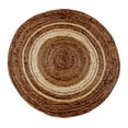 thumbnail image 1 of Flash Furniture Round Cottage Natural Area Rug, 4', 1 of 8