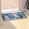 thumbnail image 1 of Flash Furniture Rylan Rectangular Contemporary Blue Area Rug, 2' x 3', 1 of 7