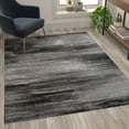 thumbnail image 1 of Flash Furniture Rylan Rectangular Contemporary Grey Area Rug, 5' x 7', 1 of 7