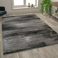 thumbnail image 1 of Flash Furniture Rylan Rectangular Contemporary Grey Area Rug, 8' x 10', 1 of 7