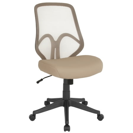 Flash Furniture - Salerno Series High Back Mesh Office Chair - Light Brown