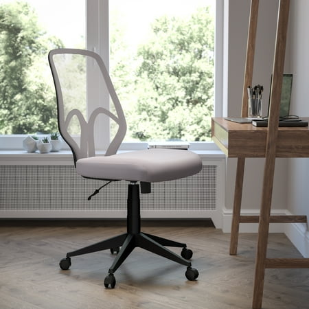 Flash Furniture - Salerno Series High Back Mesh Office Chair - Light Gray