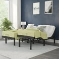 thumbnail image 1 of Flash Furniture Selene Motorized Adjustable Bed Frame, Black, Split King, 1 of 15