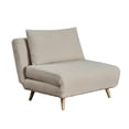 thumbnail image 1 of Flash Furniture Shaw Boucle Convertible Tri-Fold Sleeper Chair Armless Cream (BOBSBS031CRMBCL), 1 of 9