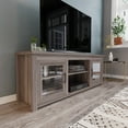 thumbnail image 1 of Flash Furniture Sheffield Collection 3 Shelves Classic TV Stand, Gray Wash Oak, 1 of 12