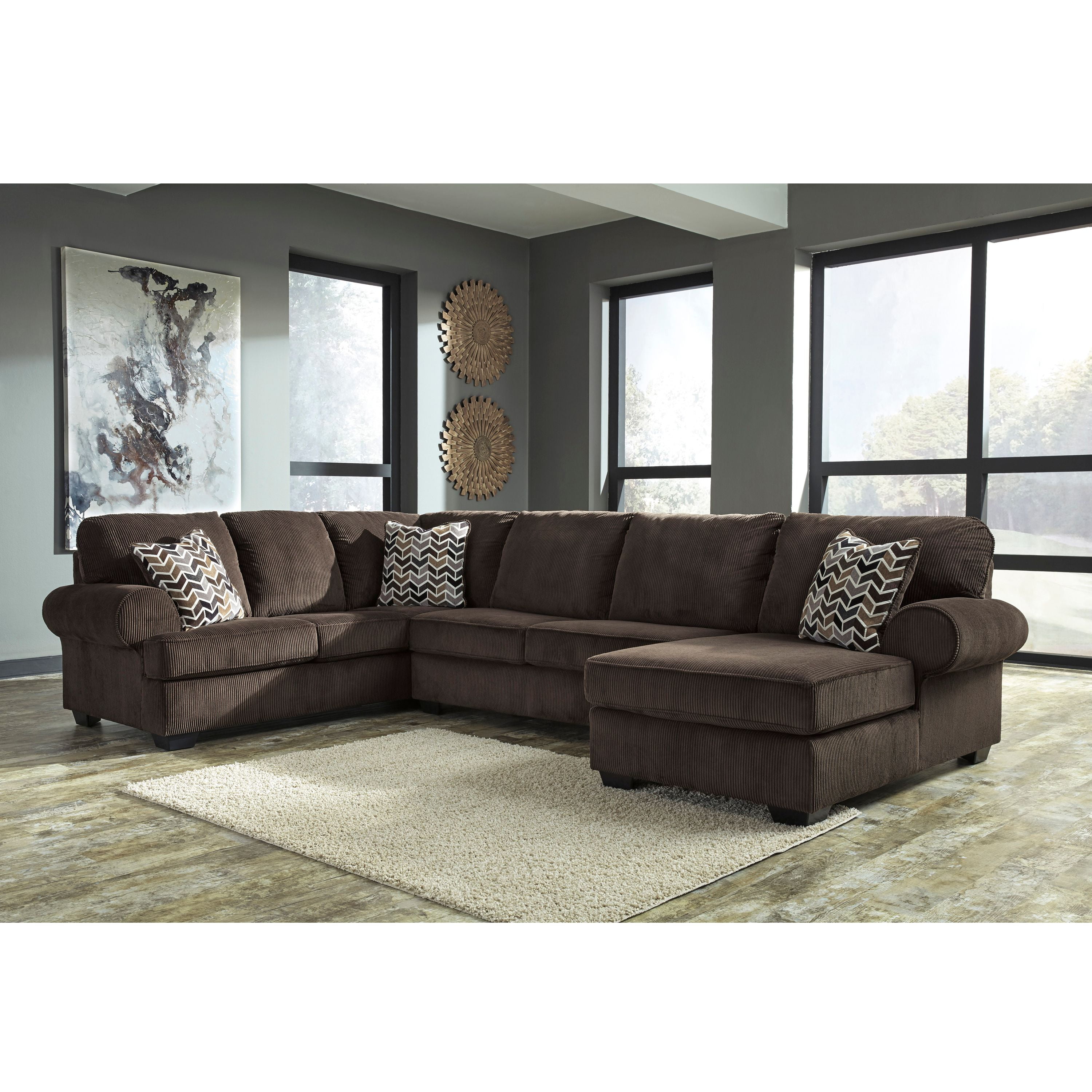 Flash Furniture Signature Design by Ashley Jinllingsly 3 Piece LAF