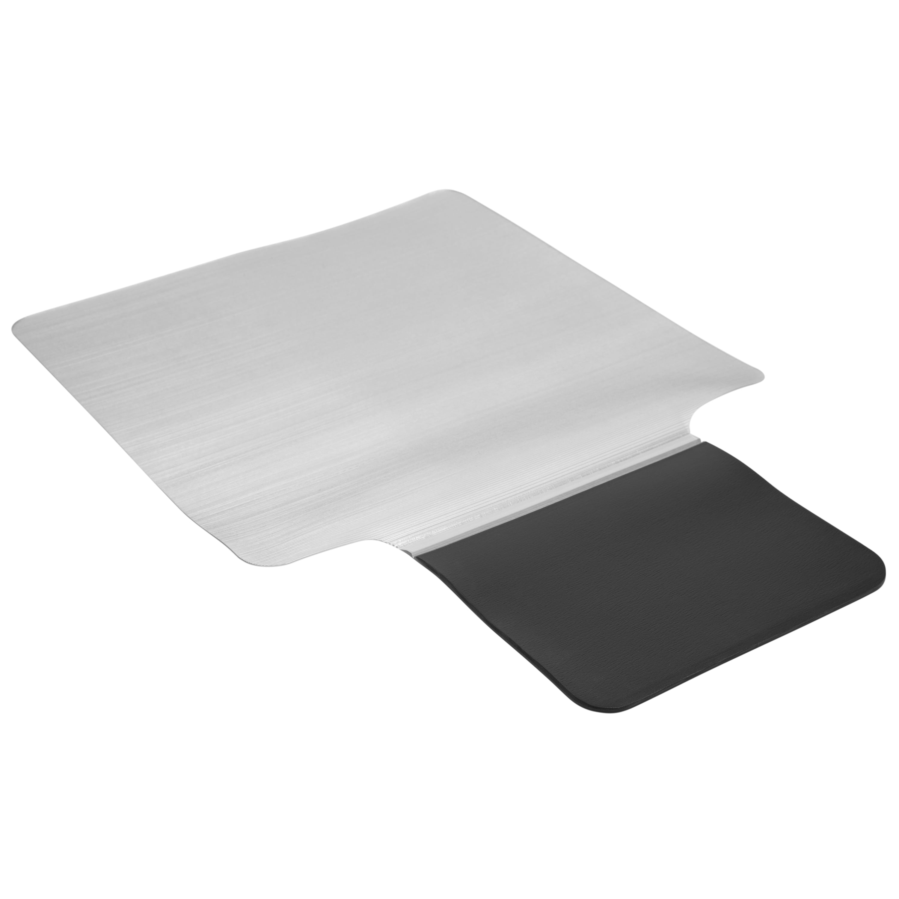 Black and Clear Ergonomic Sit or Stand Anti-Fatigue Mat
