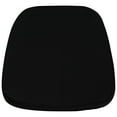 thumbnail image 1 of Flash Furniture Soft Black Fabric Chiavari Chair Cushion, 1 of 4