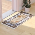 thumbnail image 1 of Flash Furniture Sovalye Rectangular Coastal Grey, Ivory, Black, Beige, Brown Area Rug, 2' x 3', 1 of 7