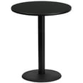 thumbnail image 1 of Flash Furniture Stiles 36'' Round Black Laminate Table Top with 24'' Round Bar Height Table Base, 1 of 5