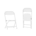 thumbnail image 1 of Flash Furniture Timmy 2 Pack Kids White Plastic Folding Chair, 1 of 15