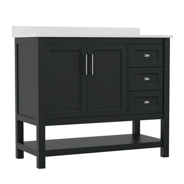 James Allan Ffir85187 42" Free Standing Single Basin Vanity Set - Black