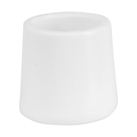 Flash Furniture White Replacement Foot Cap for Plastic Folding Chairs