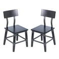 thumbnail image 1 of Flash Furniture Wood Dining Side Chair, Black (Set of 2), 1 of 18
