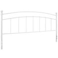 thumbnail image 1 of Flash Furniture Woodstock Decorative White Metal King Size Headboard, 1 of 8